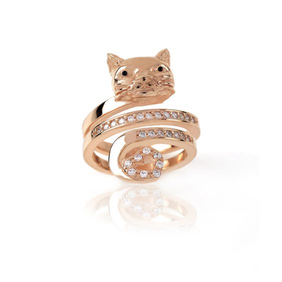 Anello La Gatta Gioielli Donna in Argento Cubic Zirconia LG40AN/R - LG40AN/R